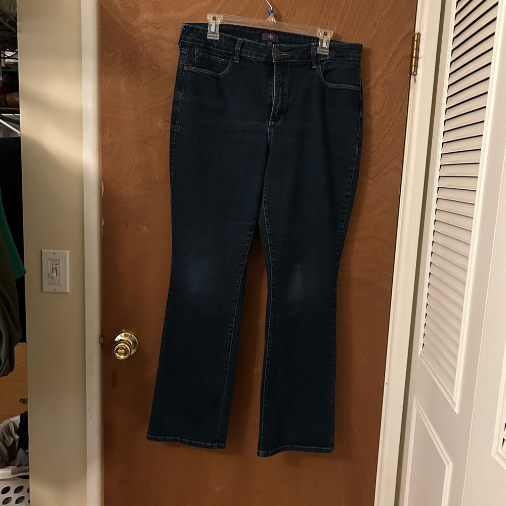 NYDJ Women's Bootcut Jeans - Dark Indigo